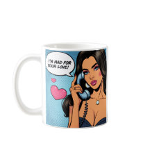 Caneca de mensagem de amor