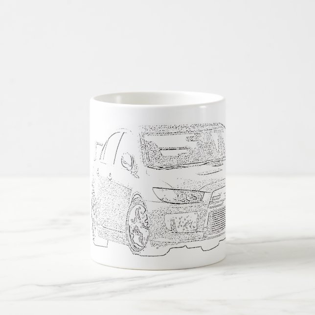 Café Caneca de Mitsubishi Evo (Centro)