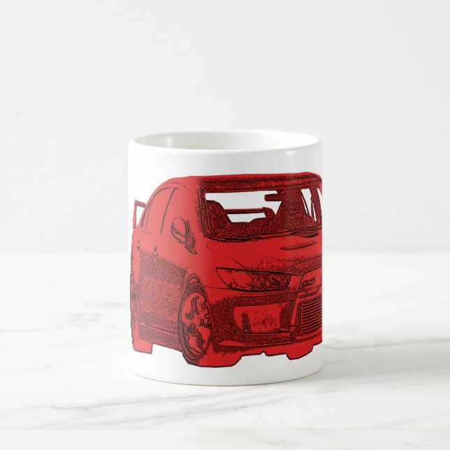 Café Caneca de Mitsubishi Evo (Centro)
