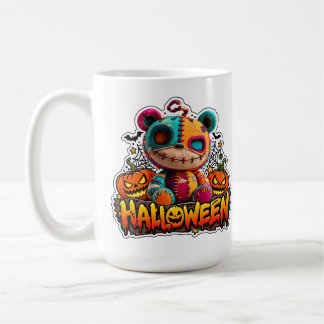 Café 🎃🧸 Caneca de Monstro Fofinho e Assustador de Hal