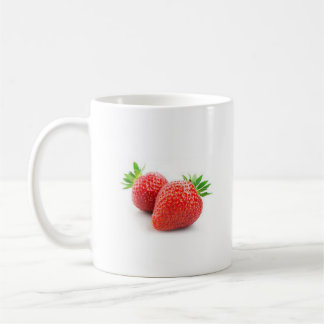 Café caneca de morango