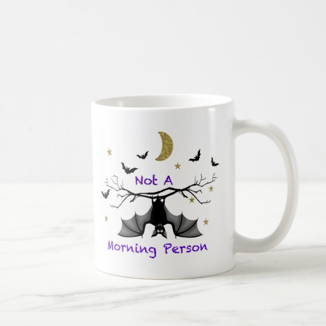 Café Caneca de Morcego de Halloween (Direita)