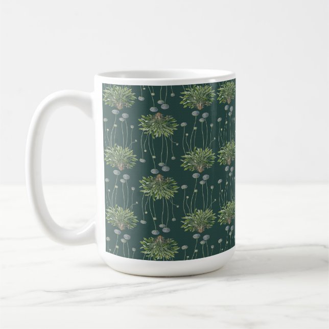 Café Caneca de Motivo Botânico (Esquerda)