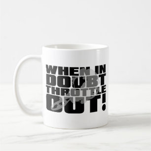 Café Caneca de Motocross de Moto Off-Road Throttle Out
