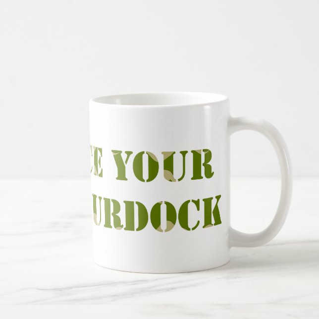 Café Caneca de Murdock da camuflagem (Direita)