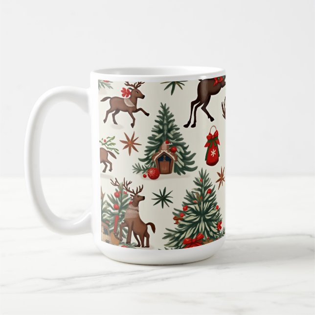 Café caneca de Natal (Esquerda)