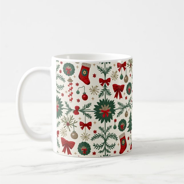 Café caneca de Natal (Esquerda)