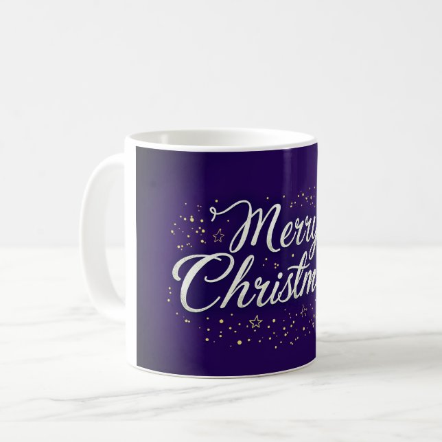Café caneca de natal (Frente Esquerda)