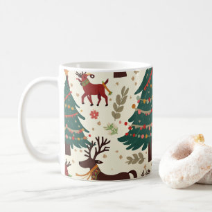 Café caneca de natal