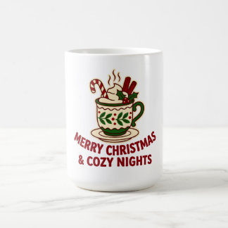 Café Caneca de Natal Aconchegante Noturna