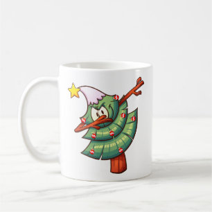 Café Caneca de Natal Árvore de Natal com Brilho Líquido