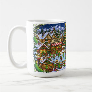 Café Caneca de Natal Brine Bells - Pickle World