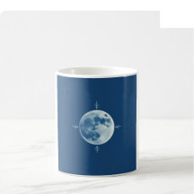 Caneca de Natal com Desenho Linear - Gelo e Prata