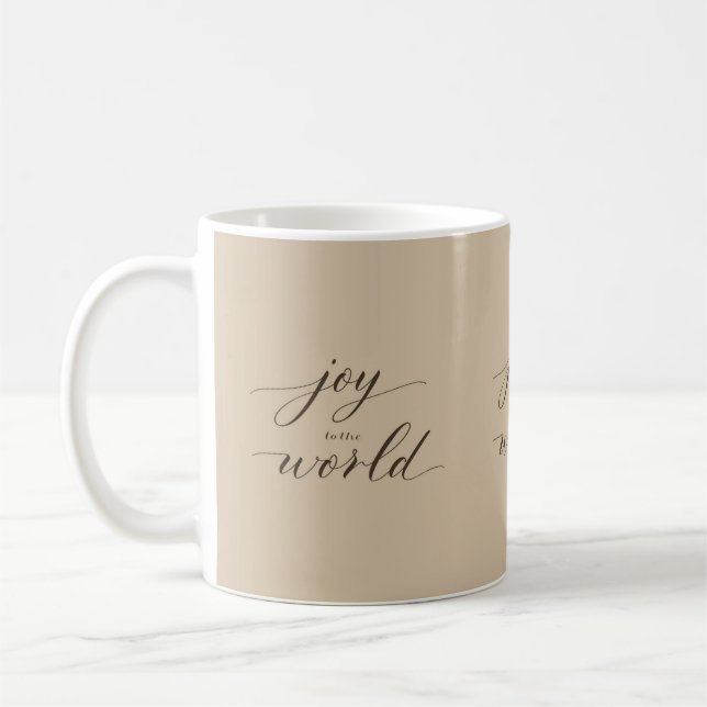 Café Caneca de Natal com Rotulo Mínimo de Alegria para  (Esquerda)