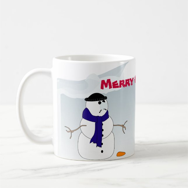Café Caneca de Natal com Snowmen (Esquerda)