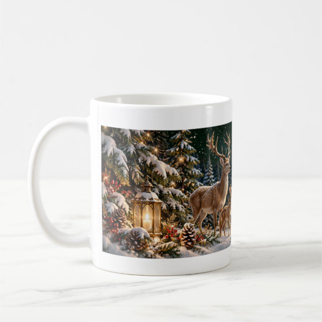 Café Caneca de Natal da Floresta (Esquerda)