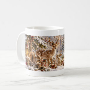 Café Caneca de Natal da Floresta