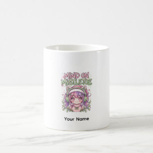 Café Caneca de Natal de Anime Fofa com Presente de Visc