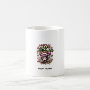 Café Caneca de Natal de Anime Kawaii Presente de Mangá
