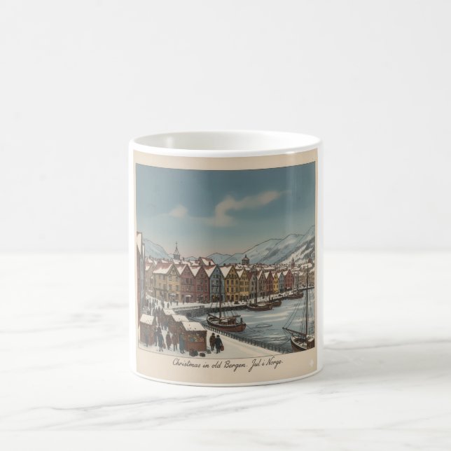 Café Caneca de Natal de Bergen, Noruega (Centro)