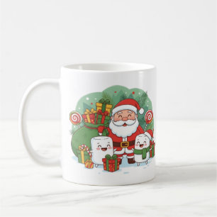 Café Caneca de Natal de Cacau Quente