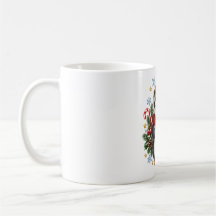 Caneca de Natal de Cacau Quente de Pinguim Fofa