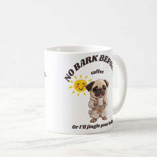 Café Caneca de Natal de Cachorro Engraçado – Sem Latido