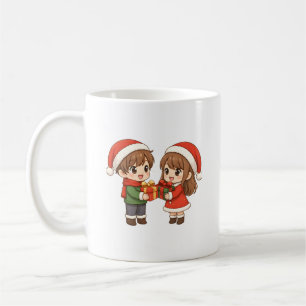 Café Caneca de Natal de Casal Fofa