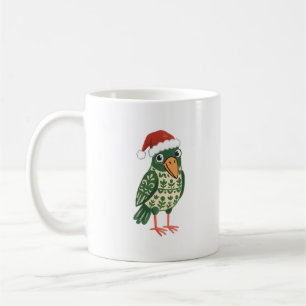 Café Caneca de Natal de Corvo Fofo