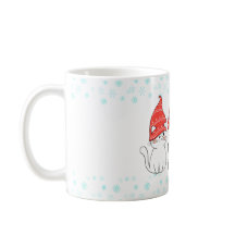 Caneca de Natal de Gatinho Fofo Meowy