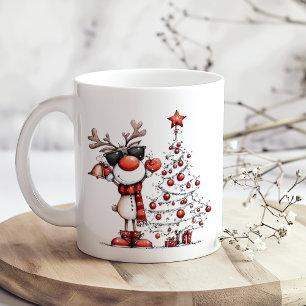 Café Caneca de Natal de Renas Legais – Oh Deer!