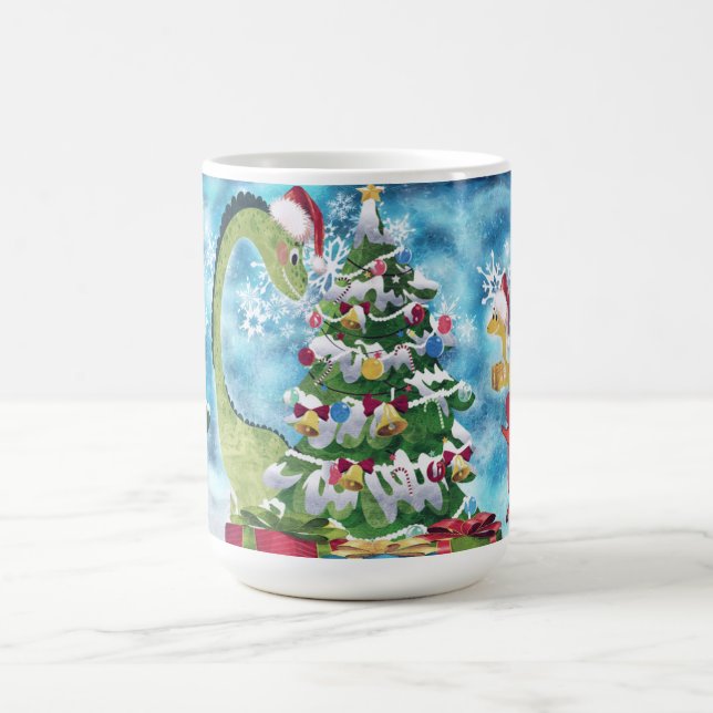 Café Caneca de Natal Dino (Centro)