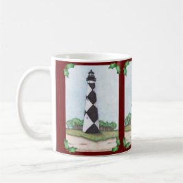 Café Caneca de Natal do Farol Cape Lookout