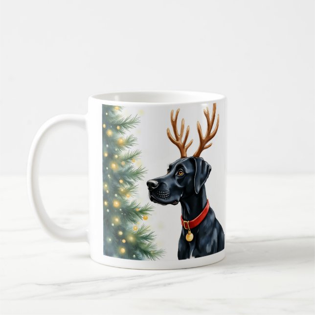 Café Caneca de Natal do Great Dane (Esquerda)