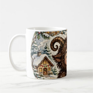 Café Caneca de Natal do Krampus