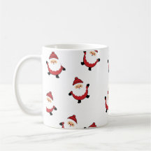 Caneca de Natal do Papai Noel Fofo
