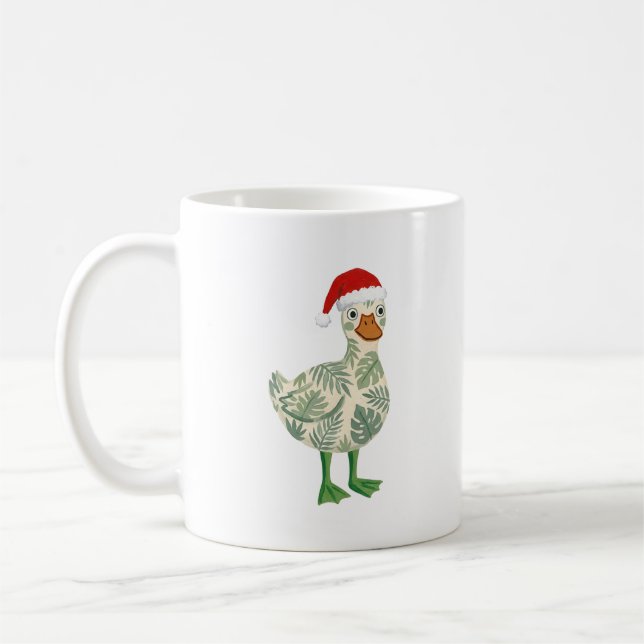 Café Caneca de Natal do Pato Excêntrico de Inverno (Esquerda)