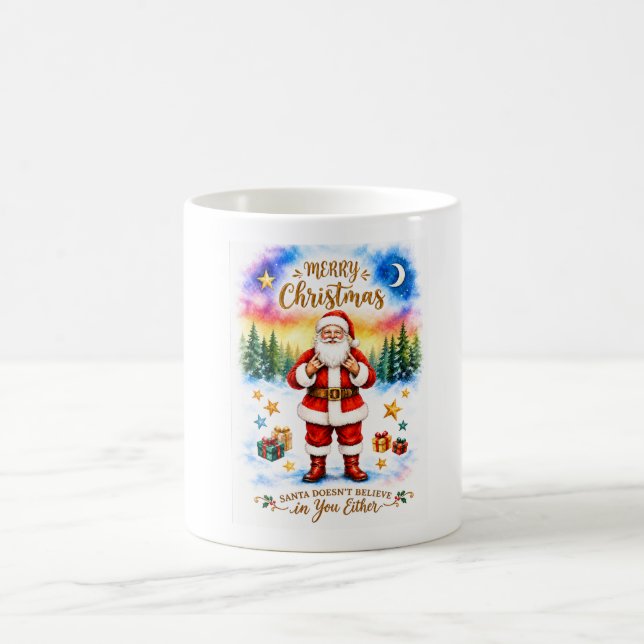 Café Caneca de Natal Engraçada e Sarcástica (Centro)