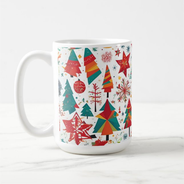 Café Caneca de Natal Esfestiva (Esquerda)