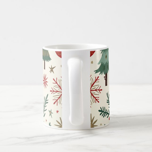Café Caneca de Natal Festiva (Alça)