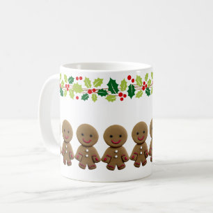 Café Caneca de Natal Homem de Gengibre