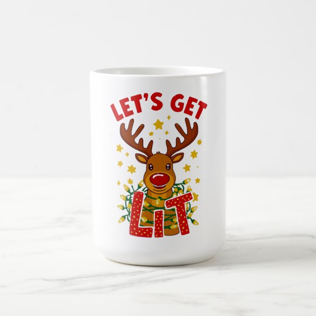 Café Caneca de Natal Let's Get Lit (Centro)