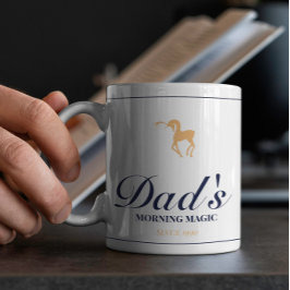 Café Caneca de Natal minimalista elegante personalizada