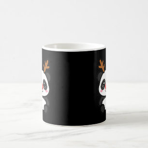 Café Caneca de Natal Panda Rena