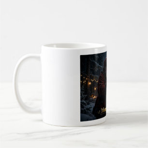 Café Caneca de Natal Papai Noel e Rena
