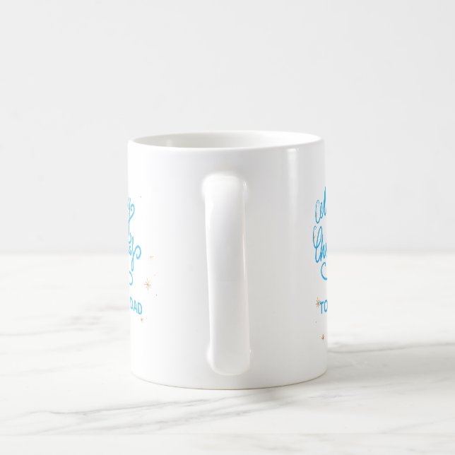 Café Caneca de Natal para Papai – Presente Festivo de F (Alça)