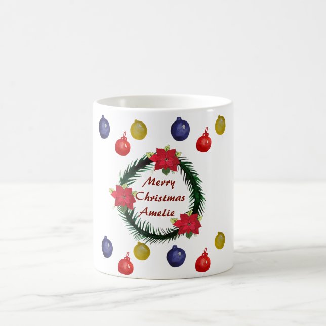 Café Caneca de Natal Personalizada (Centro)