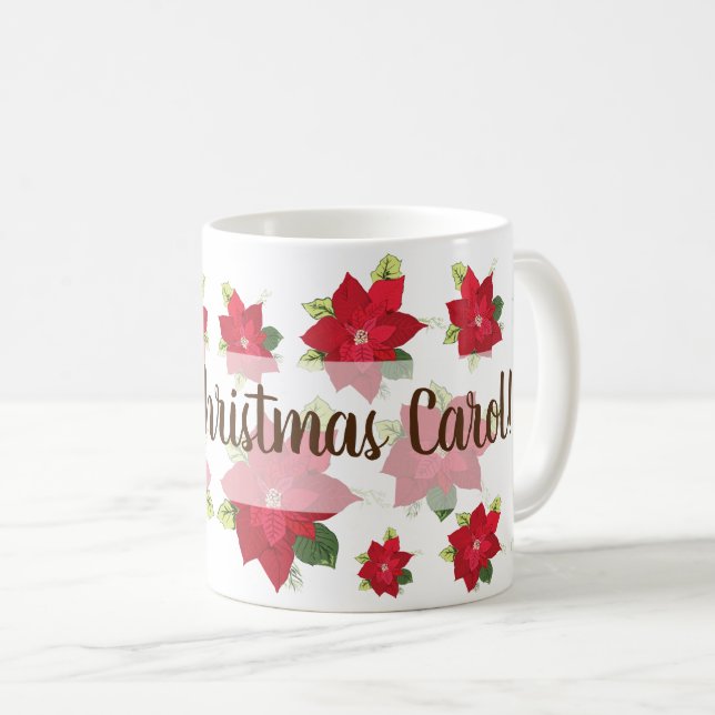 Café Caneca de Natal Personalizada (Frente Esquerda)