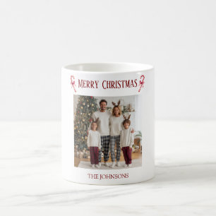 Café Caneca de Natal Personalizada com Foto da Família