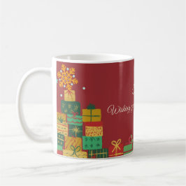 Café Caneca de Natal Personalizada – Design Aconchegant